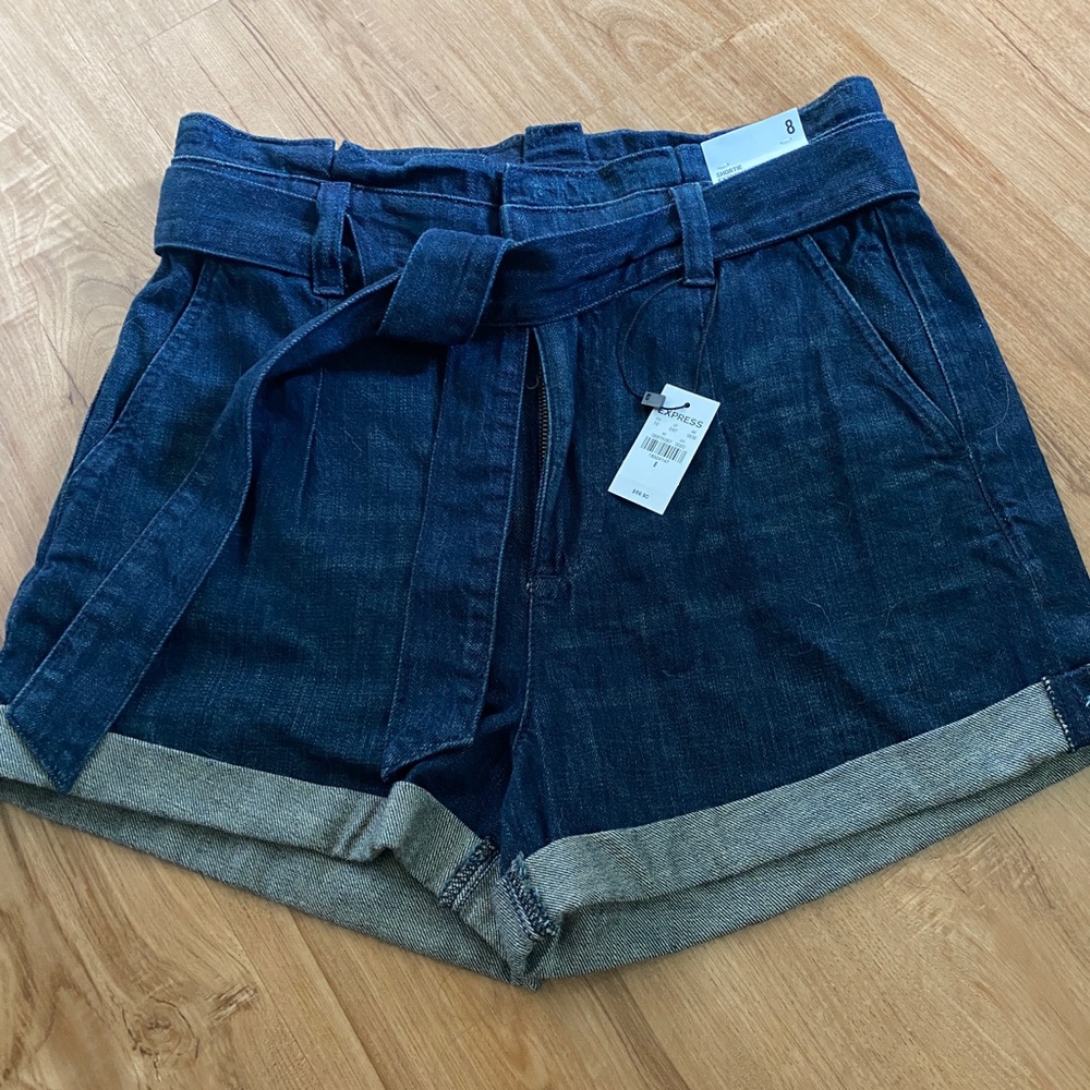 EXPRESS high waisted shorts